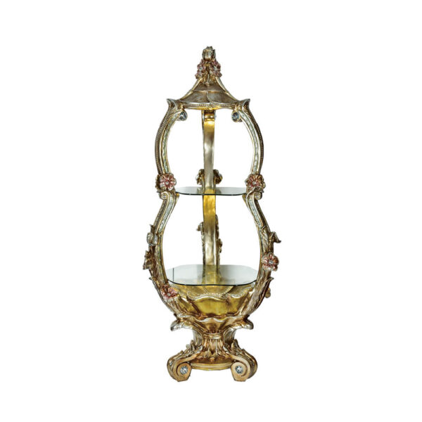 Met Silver & Light Golden Oak HD-1205 By Homey Design 4