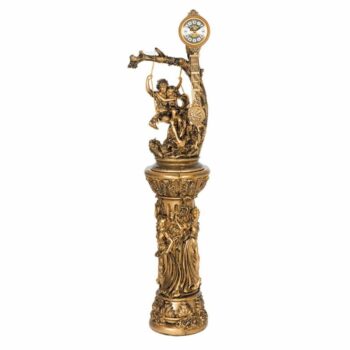 Metallic Gold Clock HD-1206 By Homey Design