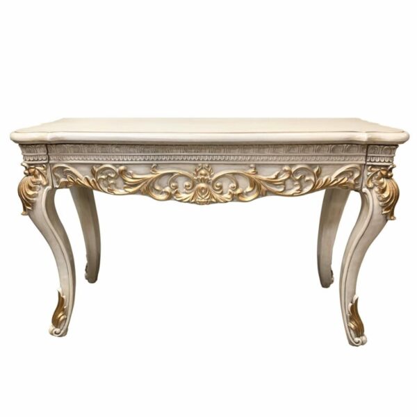 Plantation Cove White Console Table HD-1469 By Homey Design 4