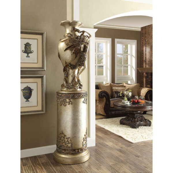 Belle Silver Vase HD-1509 By Homey Design 4