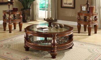 Luxury 7 PCs Dining Table Set HD-8024 By Homey Design 26