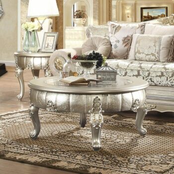 Luxury 7 PCs Dining Table Set HD-8024 By Homey Design 27