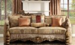 Metallic Gold Sofa HD-1601 By Homey Design 12