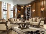 Met Ant Gold & Perfect Brown 3PCs Sofa Set HD-1609 By Homey Design Homey Design Special Orders Mobilia Cleopatra 11 Met Ant Gold & Perfect Brown 3PCs Sofa Set HD-1609 By Homey Design 11