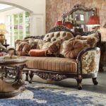 Brown Cherry Sofa HD-1976 By Homey Design 7