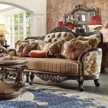 Brown Cherry Sofa HD-1976 By Homey Design