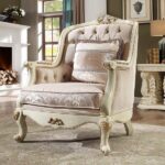 Cream Chenille 3PCs Sofa Set HD-2011 By Homey Design 12