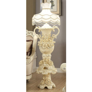 White & Gold 40.5″ LAMP HD-2178 By Homey Design