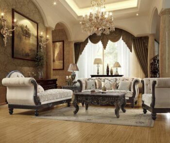 Luxury 7 PCs Dining Table Set HD-8024 By Homey Design 53