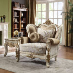 Vintage White 3PCs Sofa Set HD-2652 By Homey Design 14