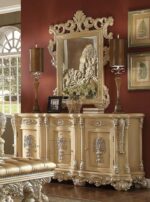 Pickle Frost & Antique Silver 4PC Eastern King Bedroom Set HD-7266 By Homey Design Homey Design Bedroom Sets Mobilia Cleopatra 11 Pickle Frost & Antique Silver 4PC Eastern King Bedroom Set HD-7266 By Homey Design 11