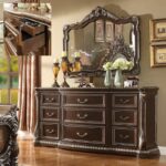 Brown Cherry 5PC California King Bedroom Set HD-8013 By Homey Design 11