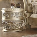 Belle Silver 4PCs Bedroom Set HD-8022 By Homey Design Homey Design Bedroom Sets Mobilia Cleopatra 10 Belle Silver 4PCs Bedroom Set HD-8022 By Homey Design 10