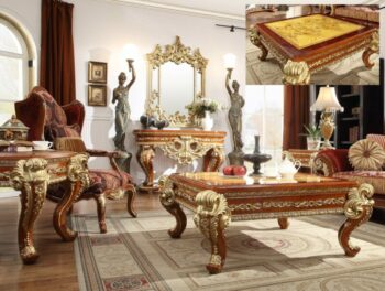 Luxury 3PC Coffee Table Set HD-8024 By Homey Design