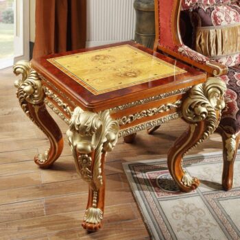 Luxury End Table HD-8024 By Homey Design 4