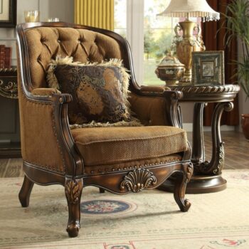 Dark Oak Chair HD-9344 By Homey Design