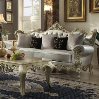 Belle Silver Sofa HD-13006 By Homey Design