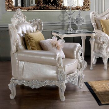 Ant White Chair HD-13009 By Homey Design