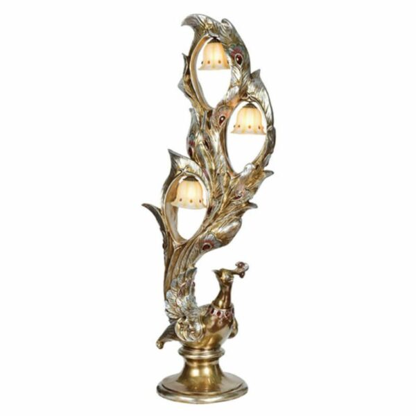 Metallic Bright Gold Lamp HD-15071 By Homey Design 4