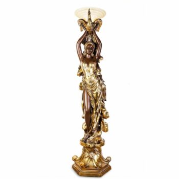 Bronze & Metallic Gold Floor Lamp HD-7932 By Homey Design