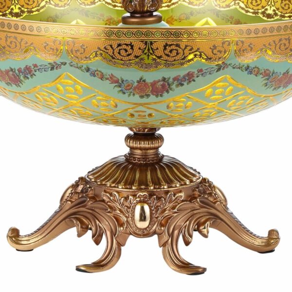 Bronze Floral Vase HD-6001-XL By Homey Design 6