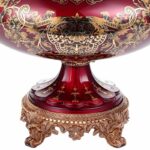 Bronze & Ruby Red URN HD-6009XL By Homey Design Homey Design HD-6009 Collection Mobilia Cleopatra 8 Bronze & Ruby Red URN HD-6009XL By Homey Design 8