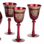 Bronze & Ruby Red 7PCs Decanter HD-6031 By Homey Design 10