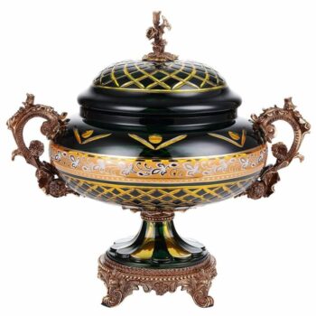 Bronze & Black Diamond URN HD-3010L By Homey Design 5
