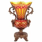 Bronze – Amber & Ruby Red-Gold Vase HD-3014 By Homey Design 7