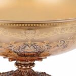 Bronze & Mocha Cream Bowl HD-6001-2H By Homey Design Homey Design Special Orders Mobilia Cleopatra 8 Bronze & Mocha Cream Bowl HD-6001-2H By Homey Design 8