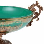 Bronze & Emerald Green Bowl HD-6001-3H By Homey Design 8
