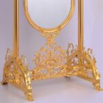 Golden Brass Floor Mirror HD-202 By Homey Design Homey Design Special Orders Mobilia Cleopatra 11 Golden Brass Floor Mirror HD-202 By Homey Design 11