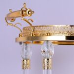 Golden Brass Bar Cart HD-352 By Homey Design 10