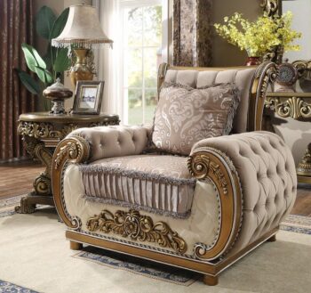 Perfect Brown Chair HD-25 By Homey Design