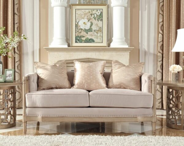 Champagne 3PCs Sofa Set HD-625 By Homey Design 9