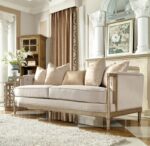 Champagne 3PCs Sofa Set HD-625 By Homey Design Homey Design Special Orders Mobilia Cleopatra 14 Champagne 3PCs Sofa Set HD-625 By Homey Design 14