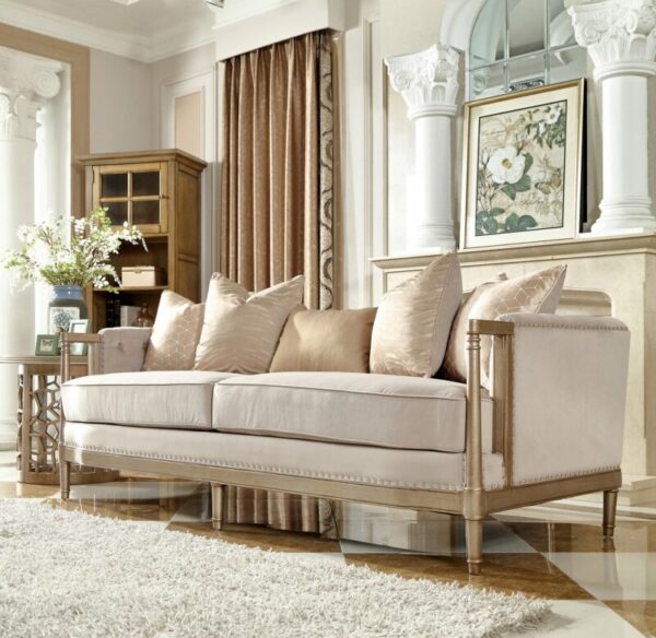 Champagne 3PCs Sofa Set HD-625 By Homey Design 10