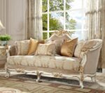 Plantation Cove White 3PCs Sofa Set HD-2669 By Homey Design 12