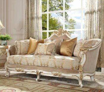 Plantation Cove White Sofa HD-2669 By Homey Design