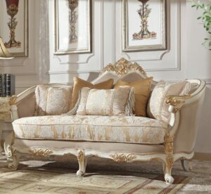 Plantation Cove White Love Hd-2669 By Homey Design | Mobilia Cleopatra Plantation Cove White Love HD-2669 By Homey Design