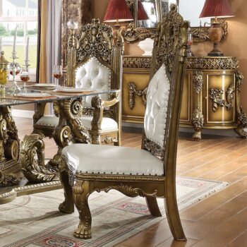 Perfect Brown Side Chair HD-1802 By Homey Design