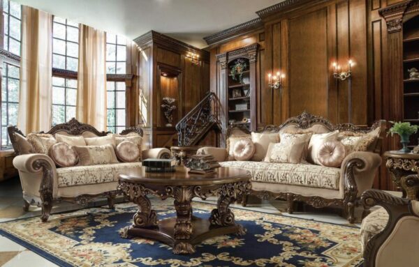 Perfect Brown 3PC Sofa Set HD-6935 By Homey Design 7