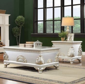 Luxury 7 PCs Dining Table Set HD-8024 By Homey Design 24