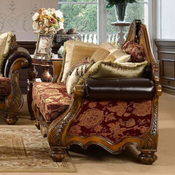 Tavern Pine Loveseat HD-481D By Homey Design