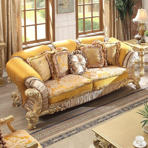 Light Green Sofa HD-819 By Homey Design 6