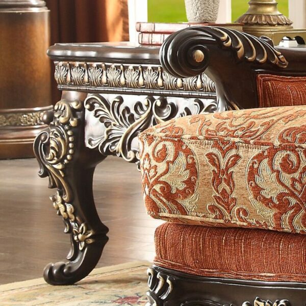 Extra Dark Walnut End Table HD-1101 C By Homey Design 4
