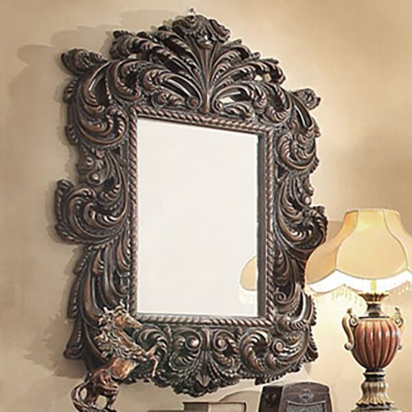 Cherry Walnut Mirror HD-8006 By Homey Design 4