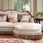 Brown Cherry Double Chaise Sectional Sofa HD-91626 By Homey Design Homey Design Special Orders Mobilia Cleopatra 10 Brown Cherry Double Chaise Sectional Sofa HD-91626 By Homey Design 10