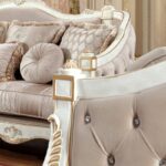 Plantation Cove White 3PCs Sofa Set HD-9390 By Homey Design Homey Design Special Orders Mobilia Cleopatra 16 Plantation Cove White 3PCs Sofa Set HD-9390 By Homey Design 16