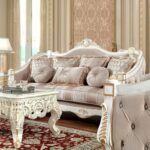 Plantation Cove White 3PCs Sofa Set HD-9390 By Homey Design Homey Design Special Orders Mobilia Cleopatra 17 Plantation Cove White 3PCs Sofa Set HD-9390 By Homey Design 17